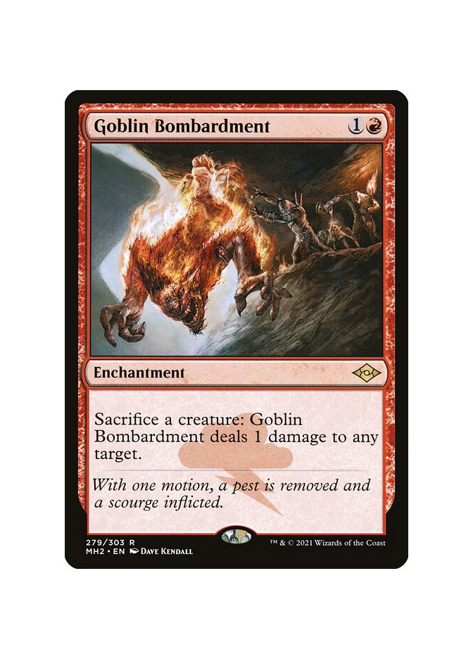 Goblin Bombardment - Foil