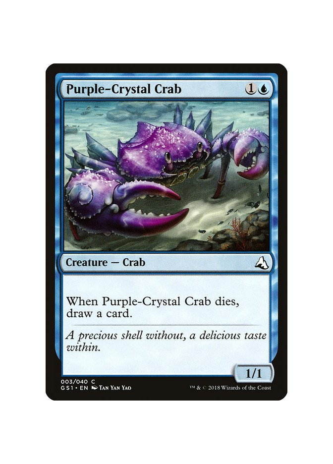 Purple-Crystal Crab