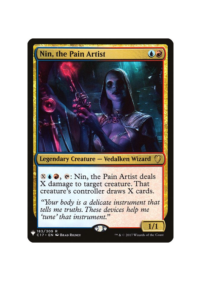 Nin, the Pain Artist