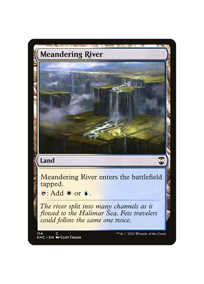 Meandering River