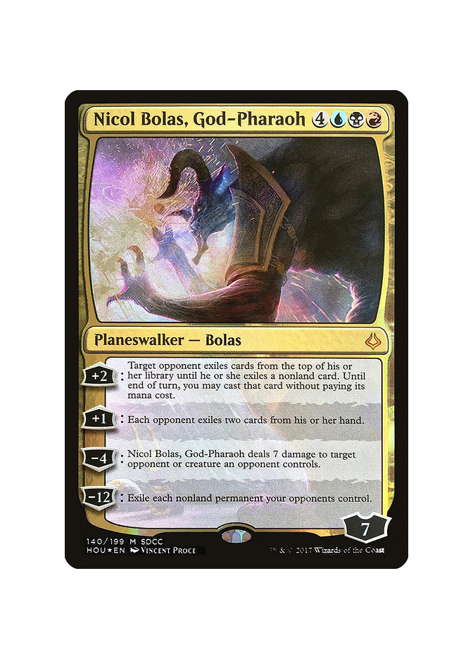 Nicol Bolas, God-Pharaoh - Foil