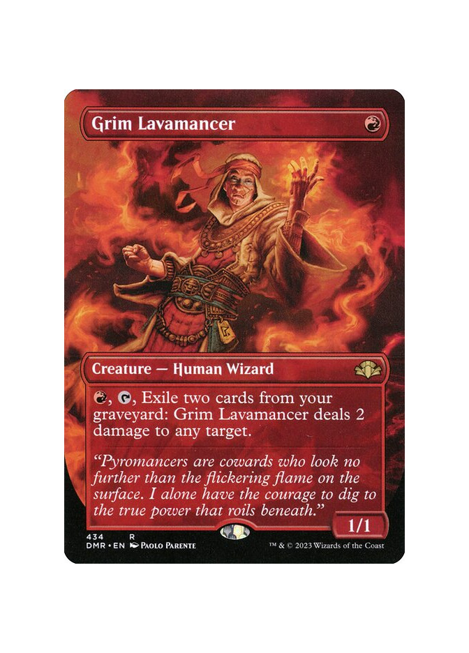 Grim Lavamancer - Foil