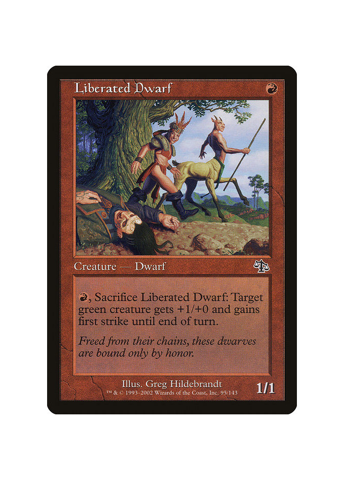 Liberated Dwarf - Foil