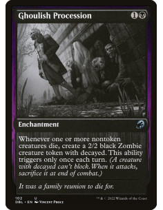 Ghoulish Procession - Foil