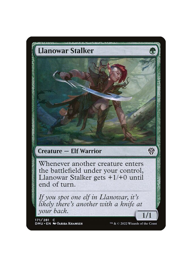 Llanowar Stalker - Foil