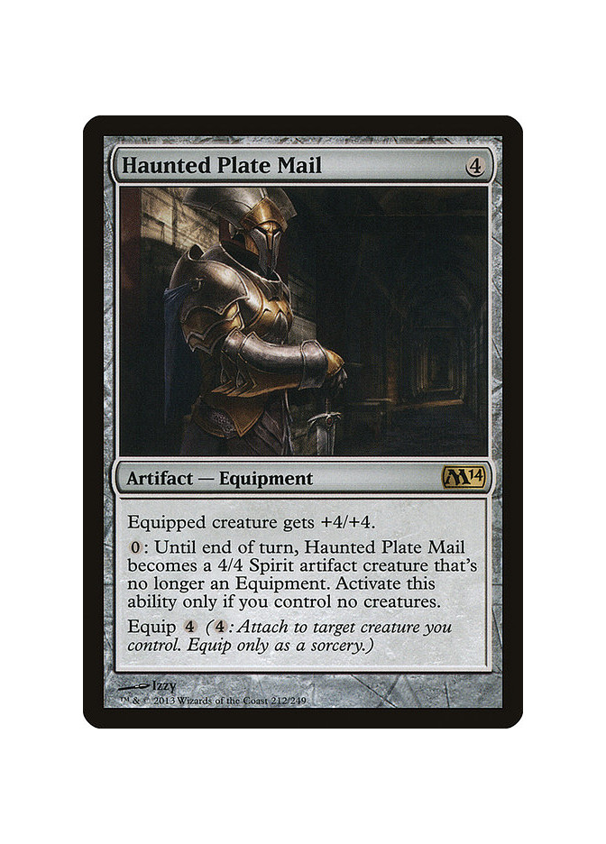 Haunted Plate Mail - Foil