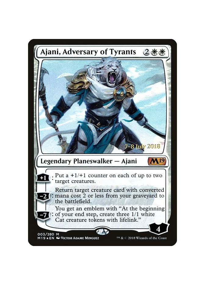 Ajani, Adversary of Tyrants - Foil