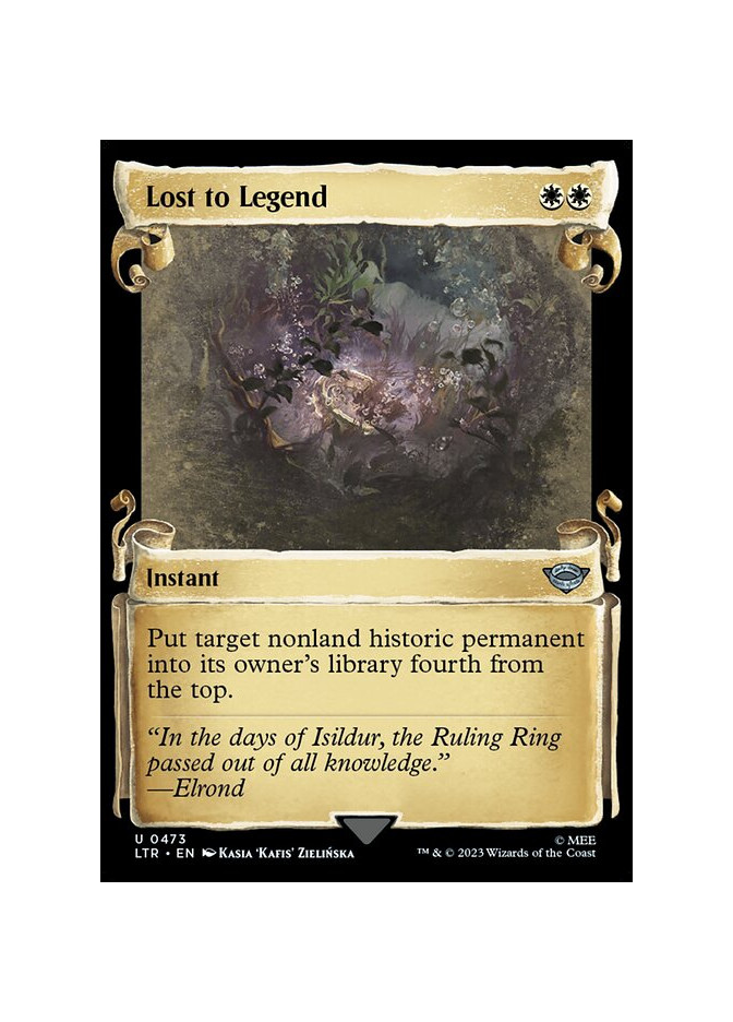 Lost to Legend