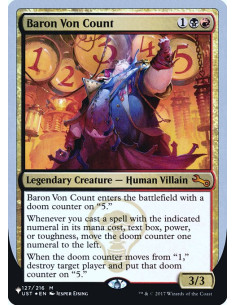 Baron Von Count - Foil