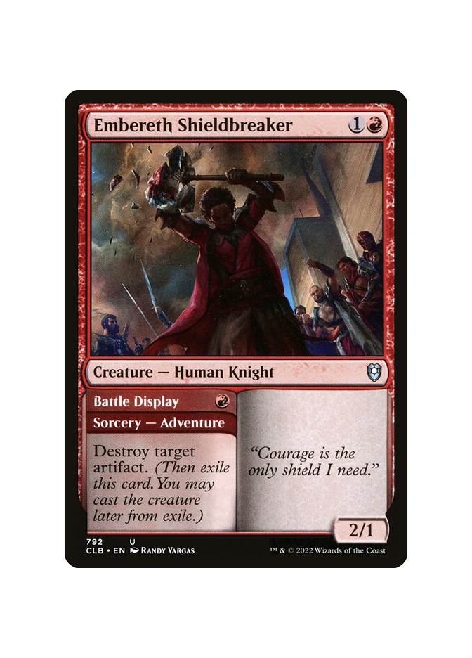 Embereth Shieldbreaker // Battle Display
