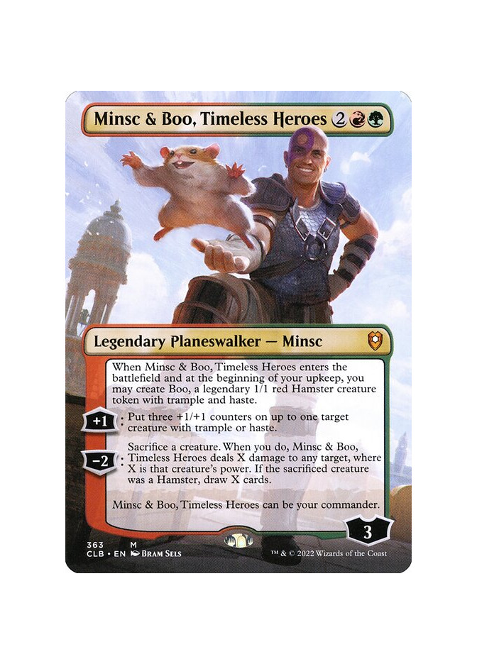 Minsc & Boo, Timeless Heroes - Foil