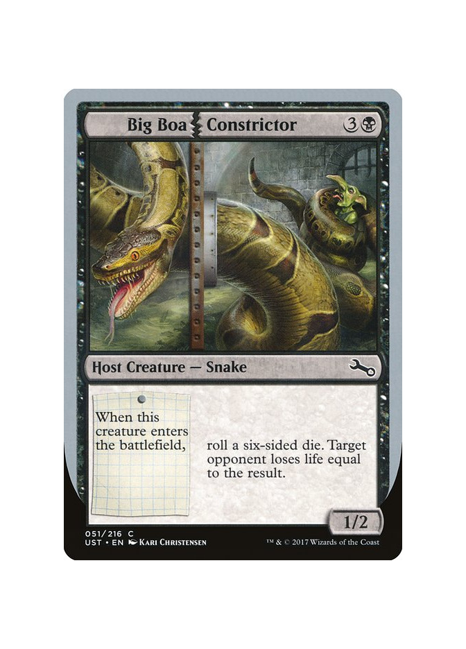 Big Boa Constrictor - Foil