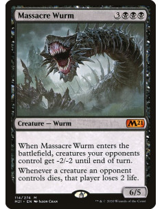 Massacre Wurm - Foil