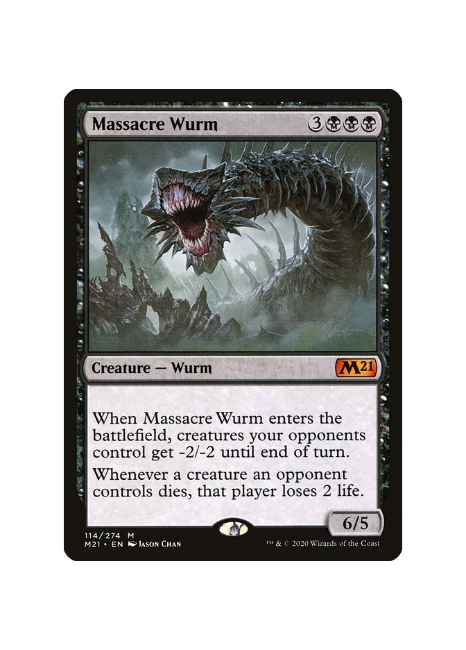 Massacre Wurm - Foil