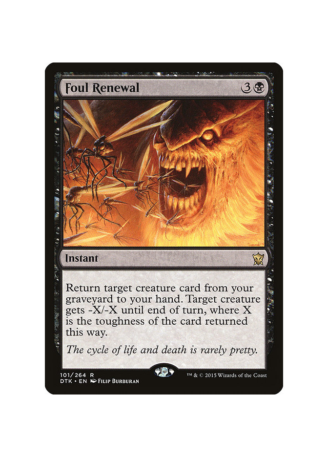 Foul Renewal