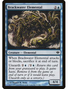 Brackwater Elemental - Foil
