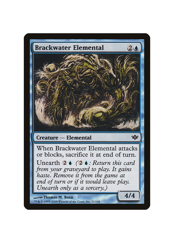 Brackwater Elemental - Foil