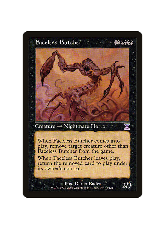 Faceless Butcher