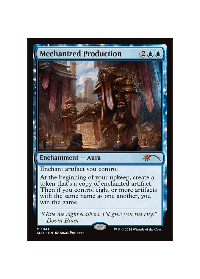 Mechanized Production