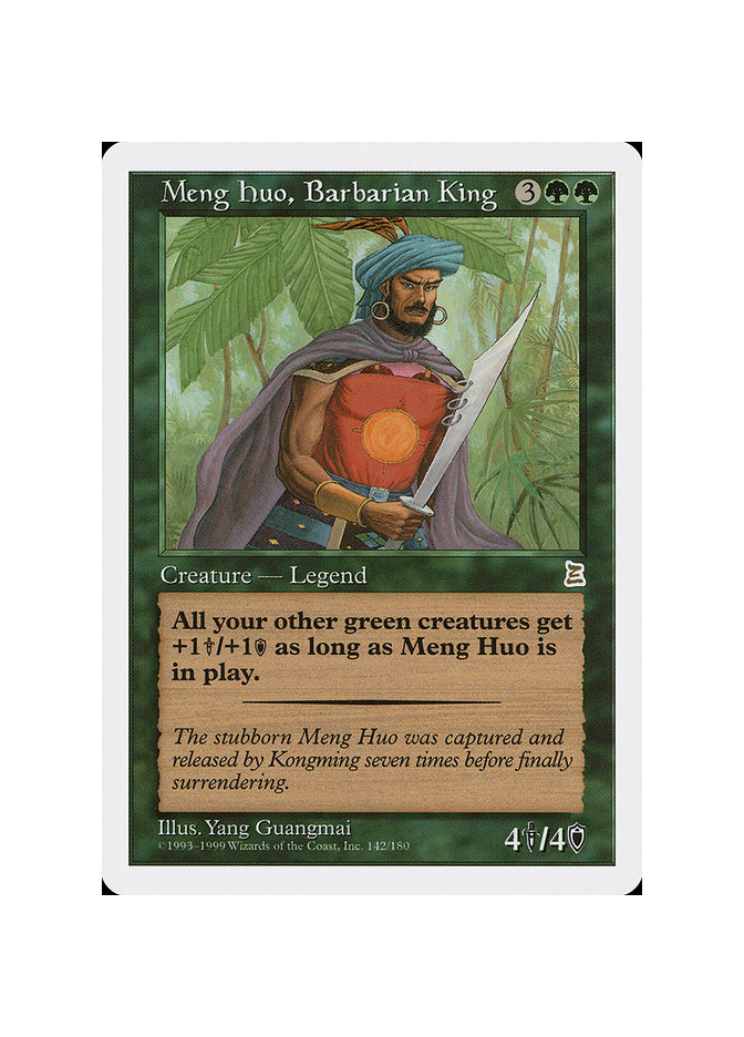 Meng Huo, Barbarian King