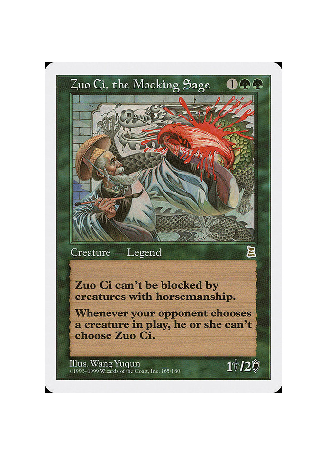 Zuo Ci, the Mocking Sage