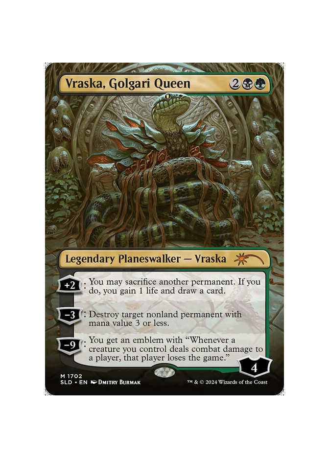 Vraska, Golgari Queen - Foil