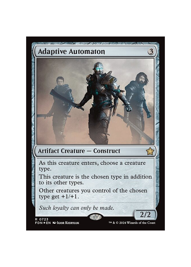 Adaptive Automaton - Foil