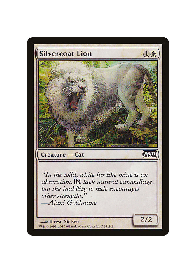 Silvercoat Lion