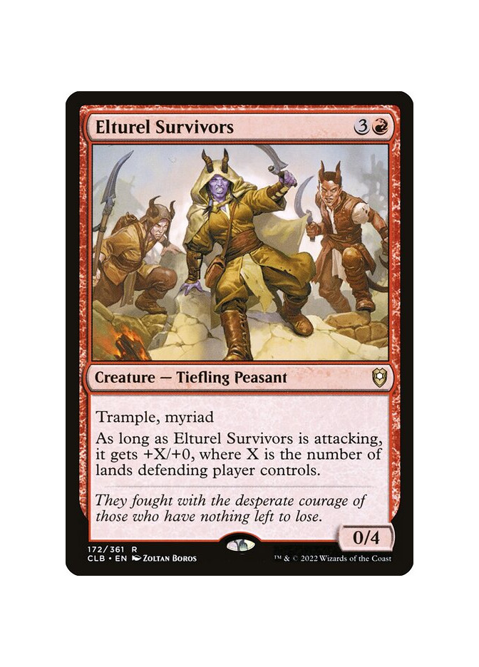 Elturel Survivors - Foil