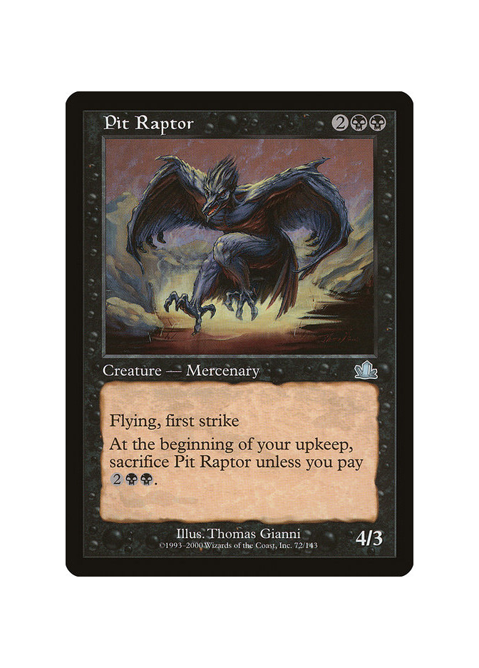 Pit Raptor - Foil