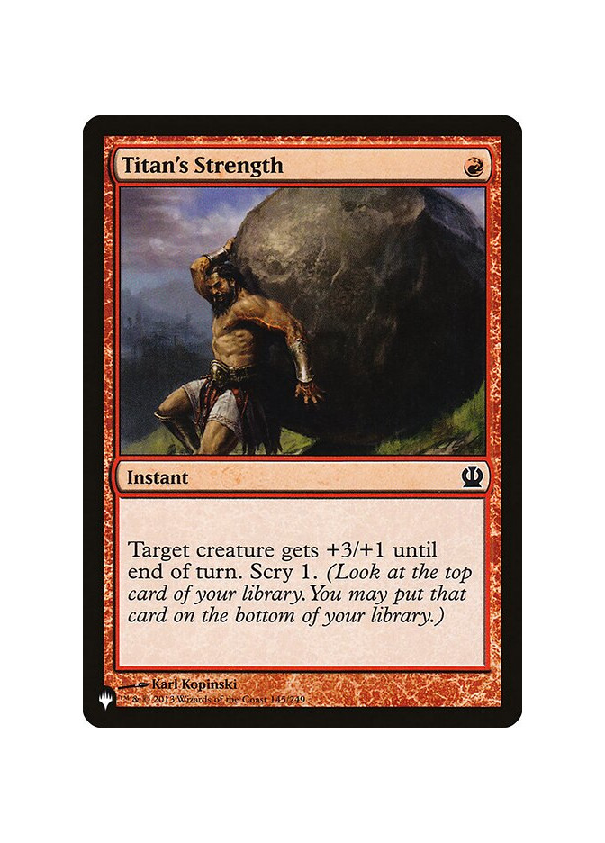 Titan's Strength