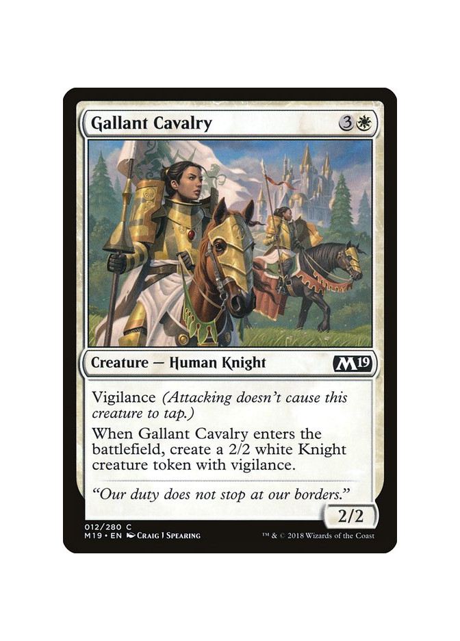 Gallant Cavalry