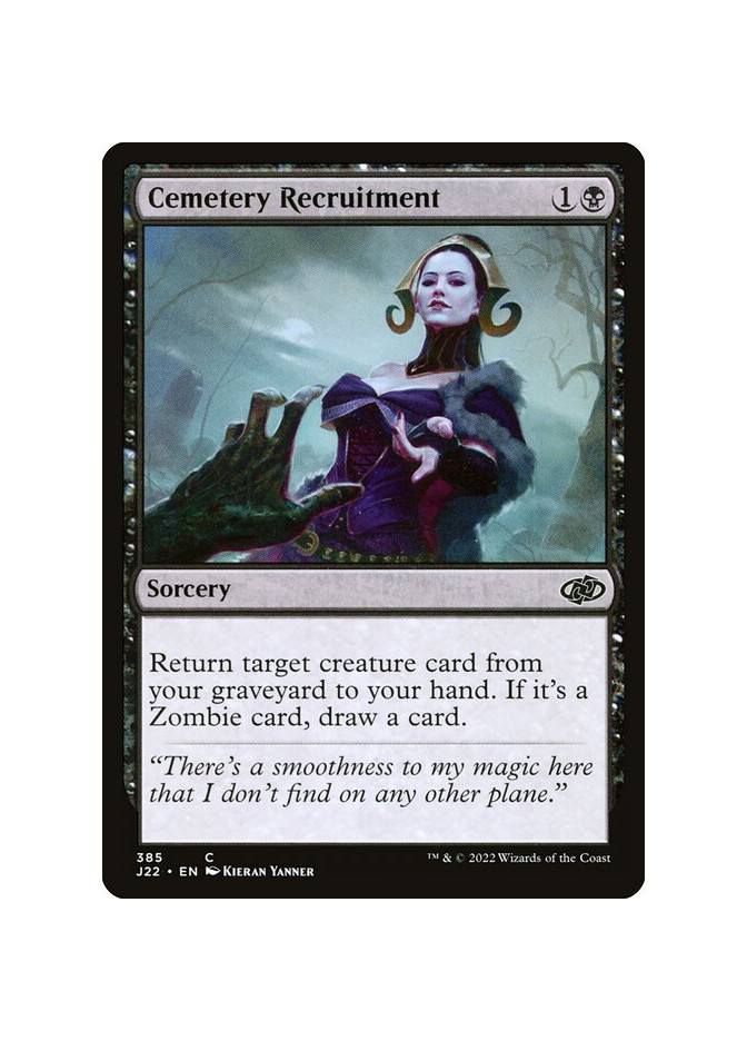Cemetery Recruitment