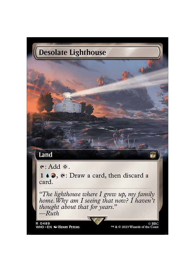 Desolate Lighthouse - Foil