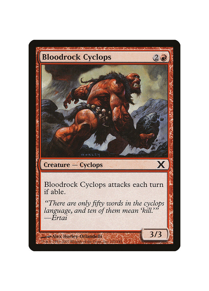 Bloodrock Cyclops - Foil
