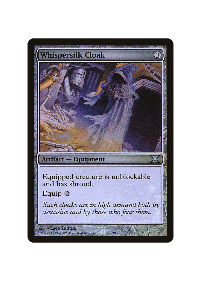 Whispersilk Cloak - Foil