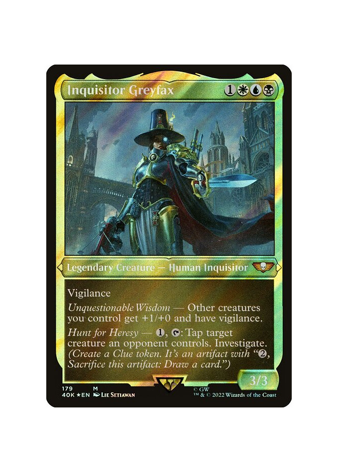 Inquisitor Greyfax - Foil