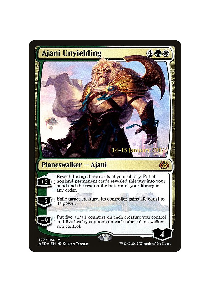 Ajani Unyielding - Foil