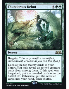 Thunderous Debut - Foil