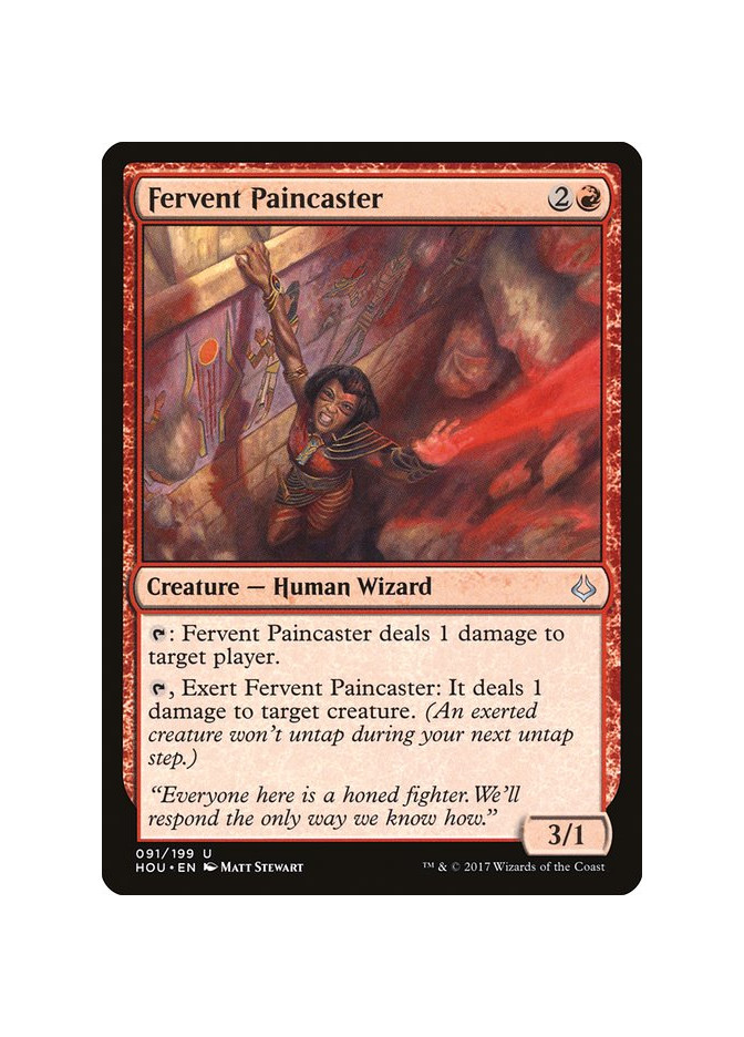 Fervent Paincaster - Foil