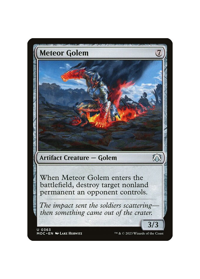 Meteor Golem