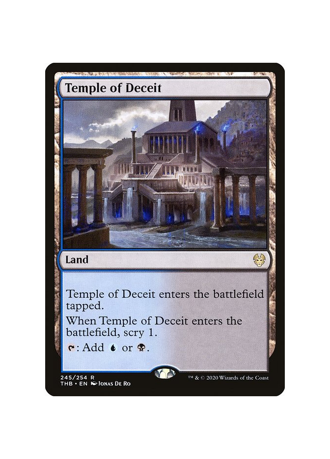 Temple of Deceit - Foil