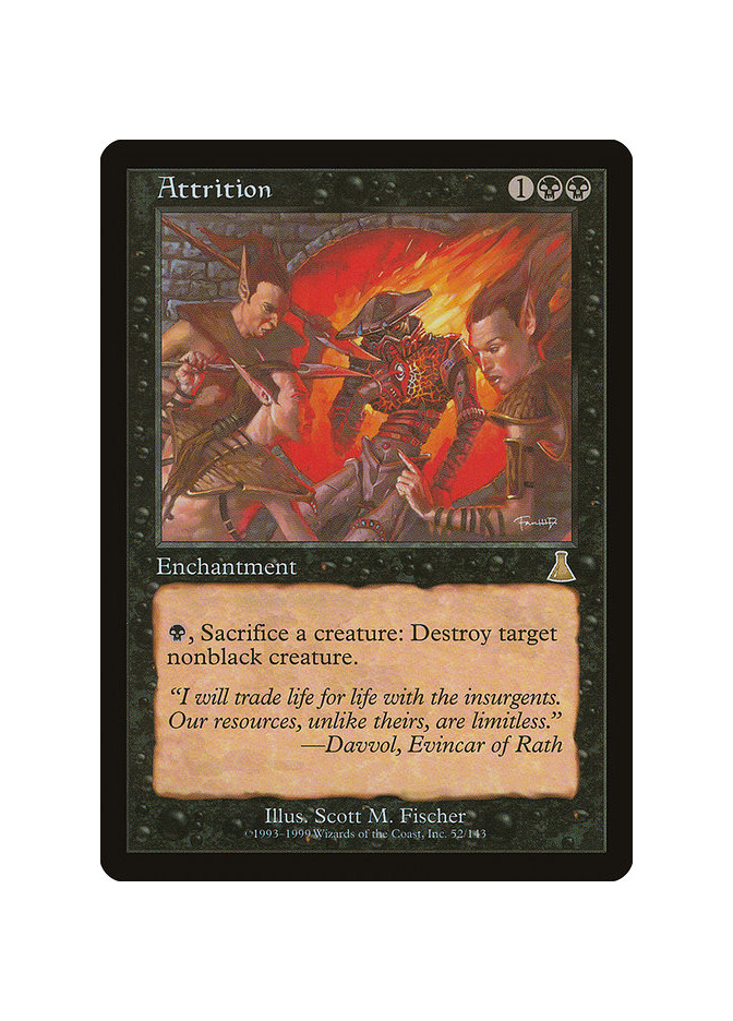 Attrition - Foil