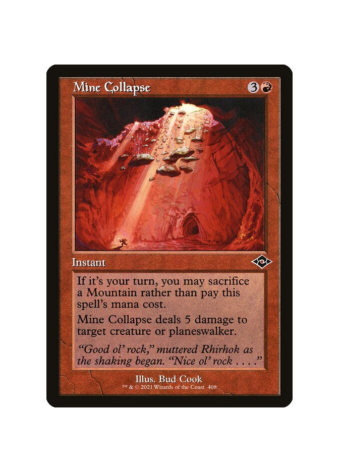 Mine Collapse - Foil