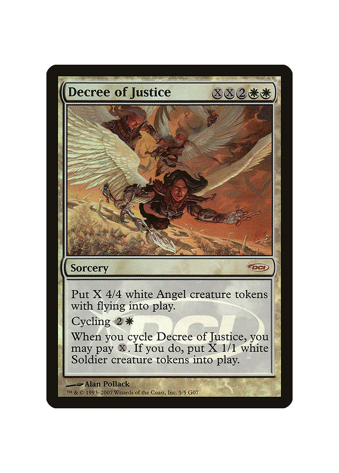 Decree of Justice - Foil