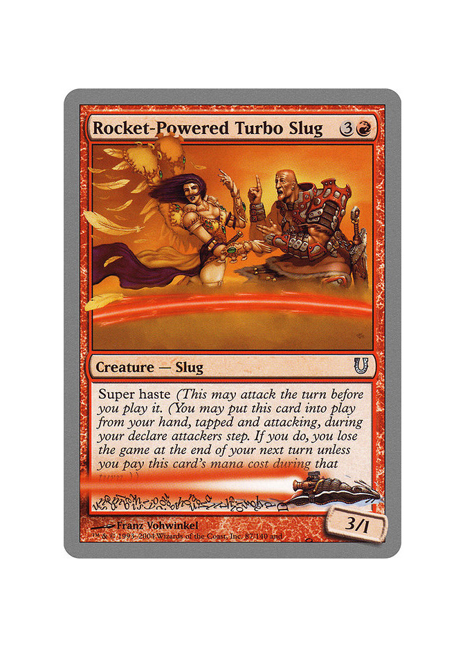 Rocket-Powered Turbo Slug