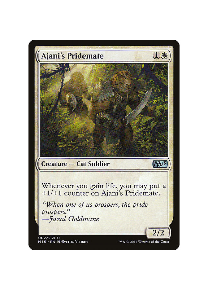 Ajani's Pridemate - Foil