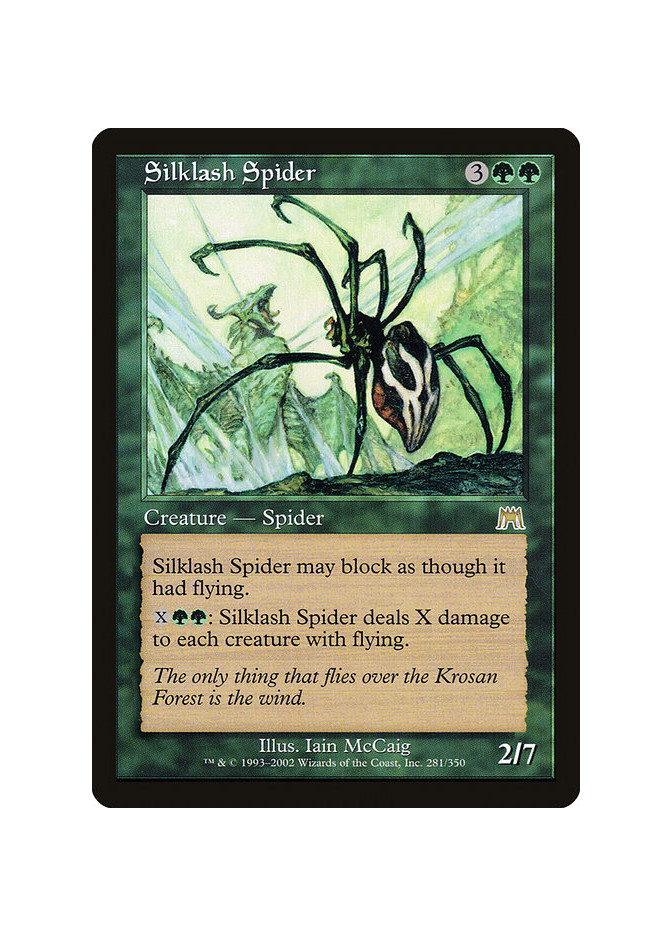 Silklash Spider