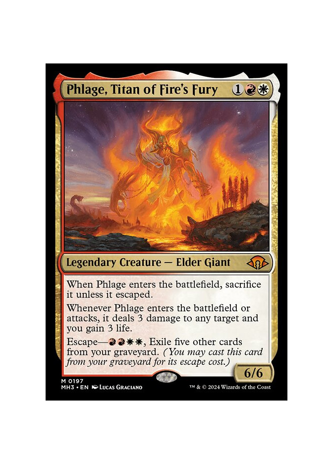 Phlage, Titan of Fire's Fury - Foil