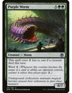 Purple Worm - Foil